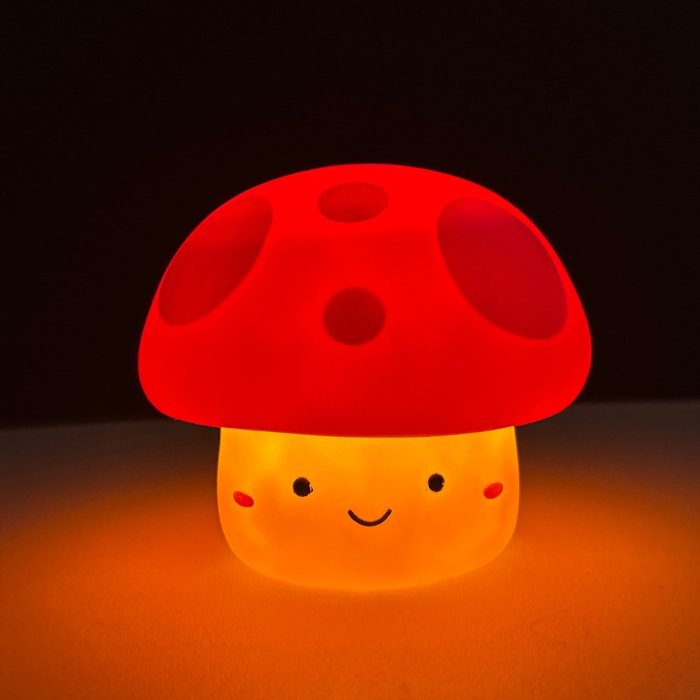 Argento SC Mushroom Night Mood Light LED Lamp Whimsical Nursery Decor Woodsy